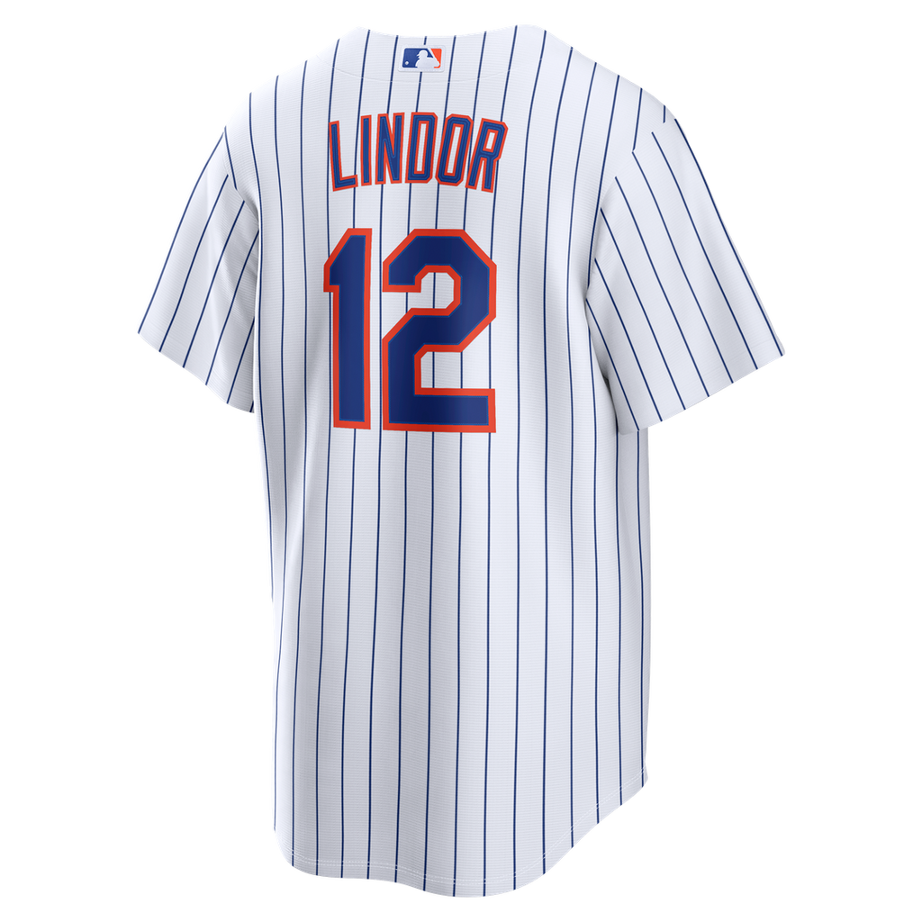 New York Mets Francisco Lindor Nike Black Alternate Replica Jersey
