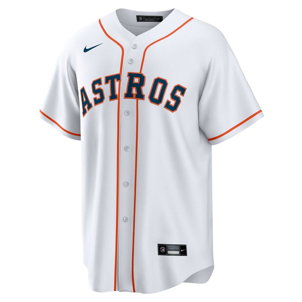 Houston Astros Yainer Diaz Nike White Home Replica Jersey
