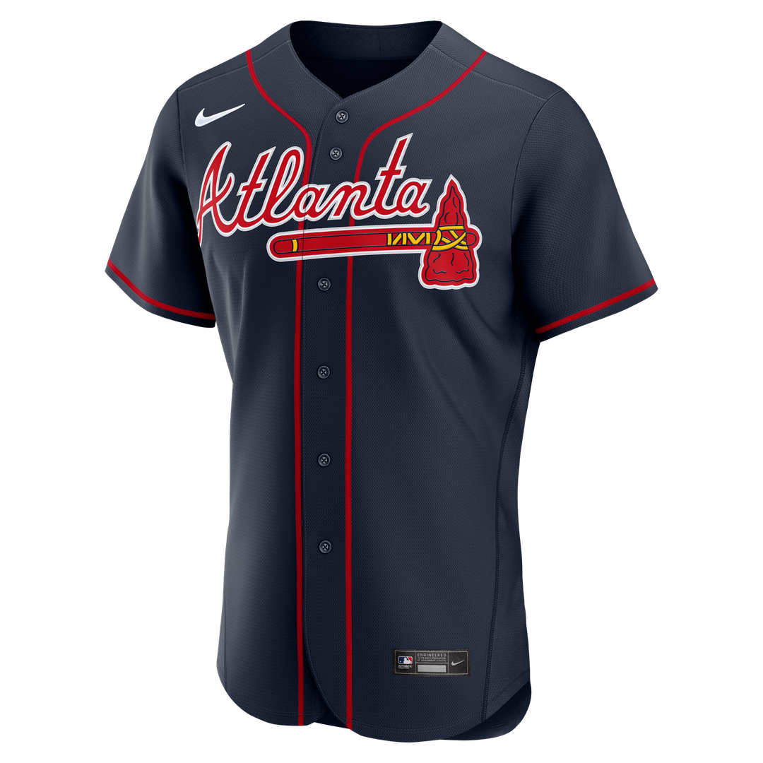 Atlanta Braves Drake Baldwin Nike Navy Alternate MLB Awards Authentic Jersey