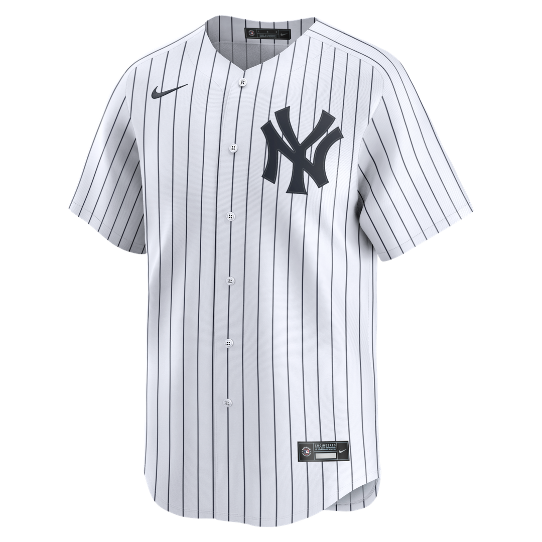 New York Yankees Austin Wells Nike White Home Limited Player Jersey