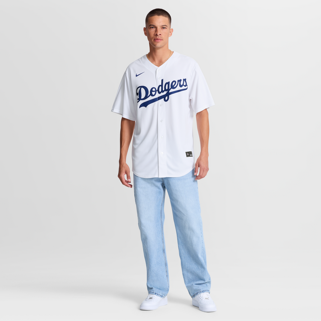 Los Angeles Dodgers Edwin Díaz Nike White Home Replica Jersey
