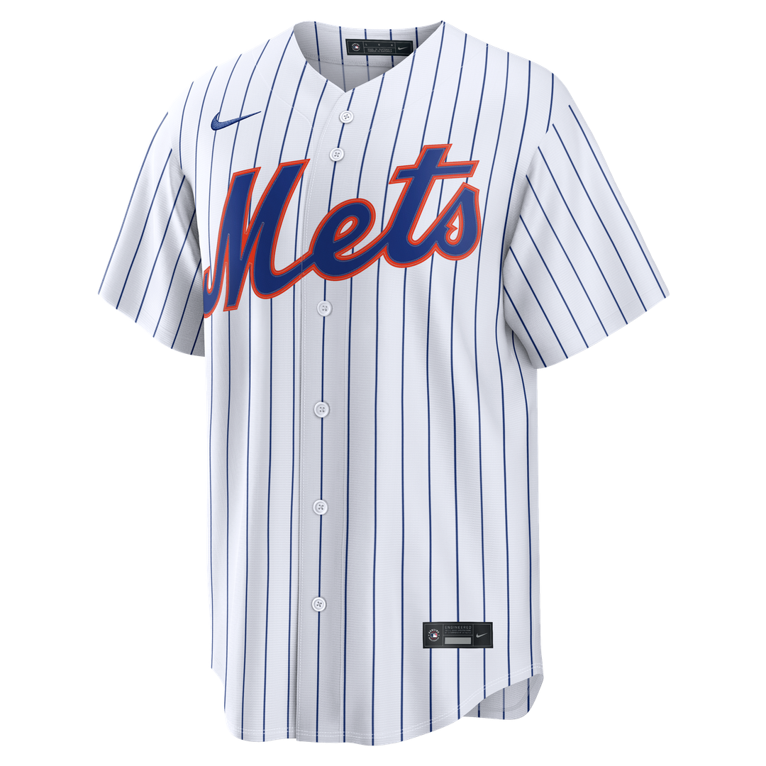 New York Mets Jorge Polanco Nike White Home Replica Jersey