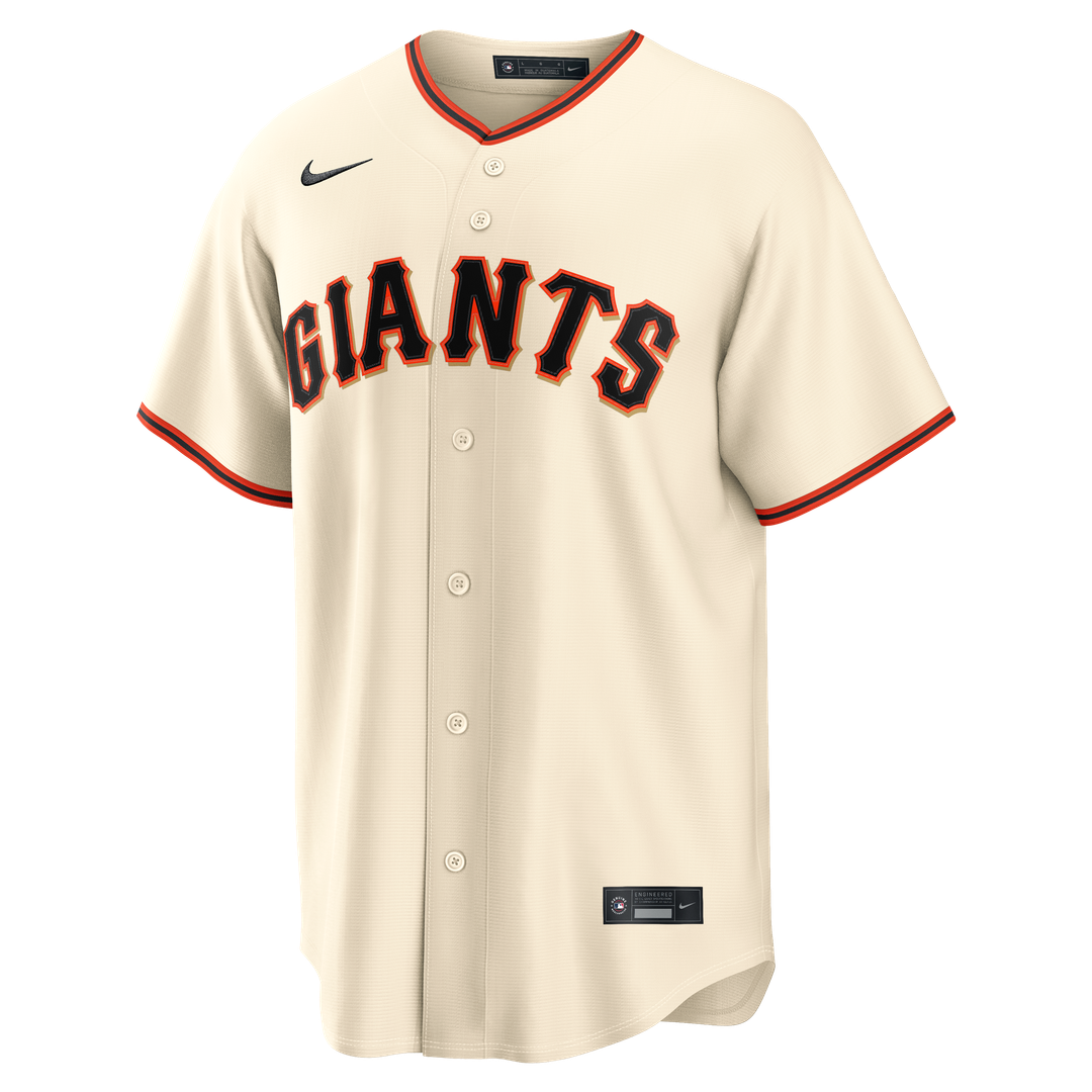 San Francisco Giants Jesus Rodriguez Nike Cream Home Replica Jersey
