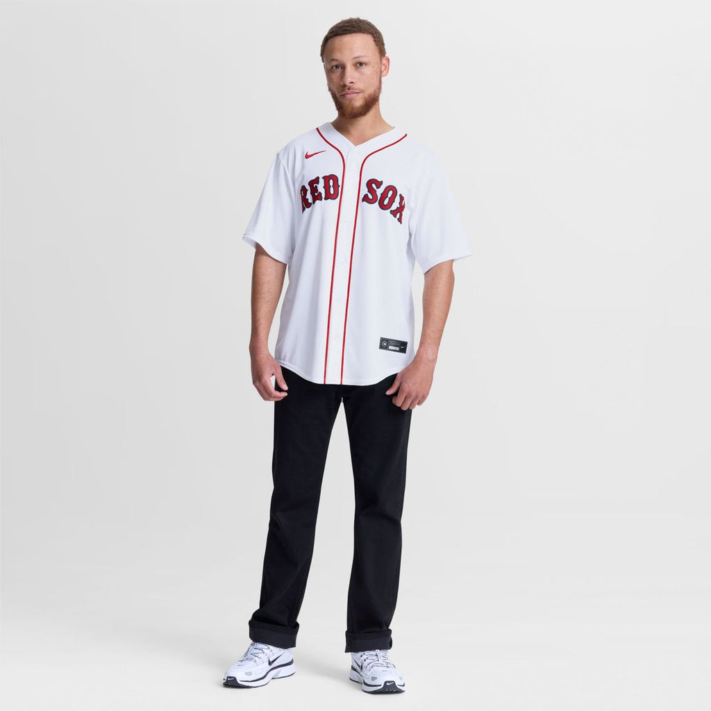 Boston Red Sox Garrett Crochet Nike White Home Replica Jersey