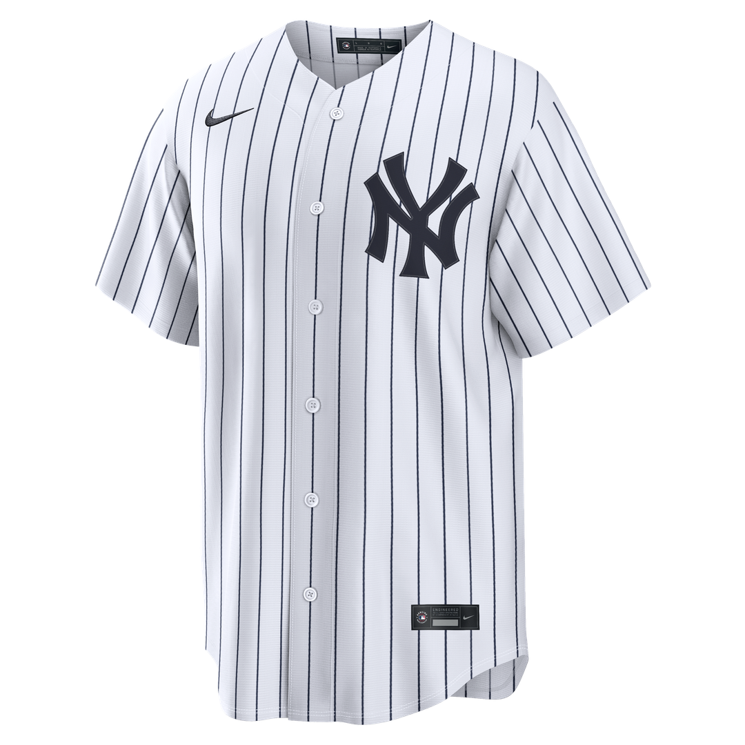 New York Yankees George Lombard Jr. Nike White Home Replica Jersey