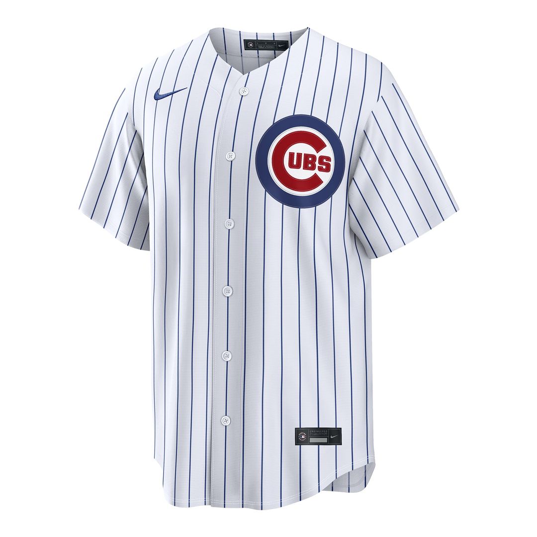Chicago Cubs Miguel Amaya Nike White Home Replica Jersey