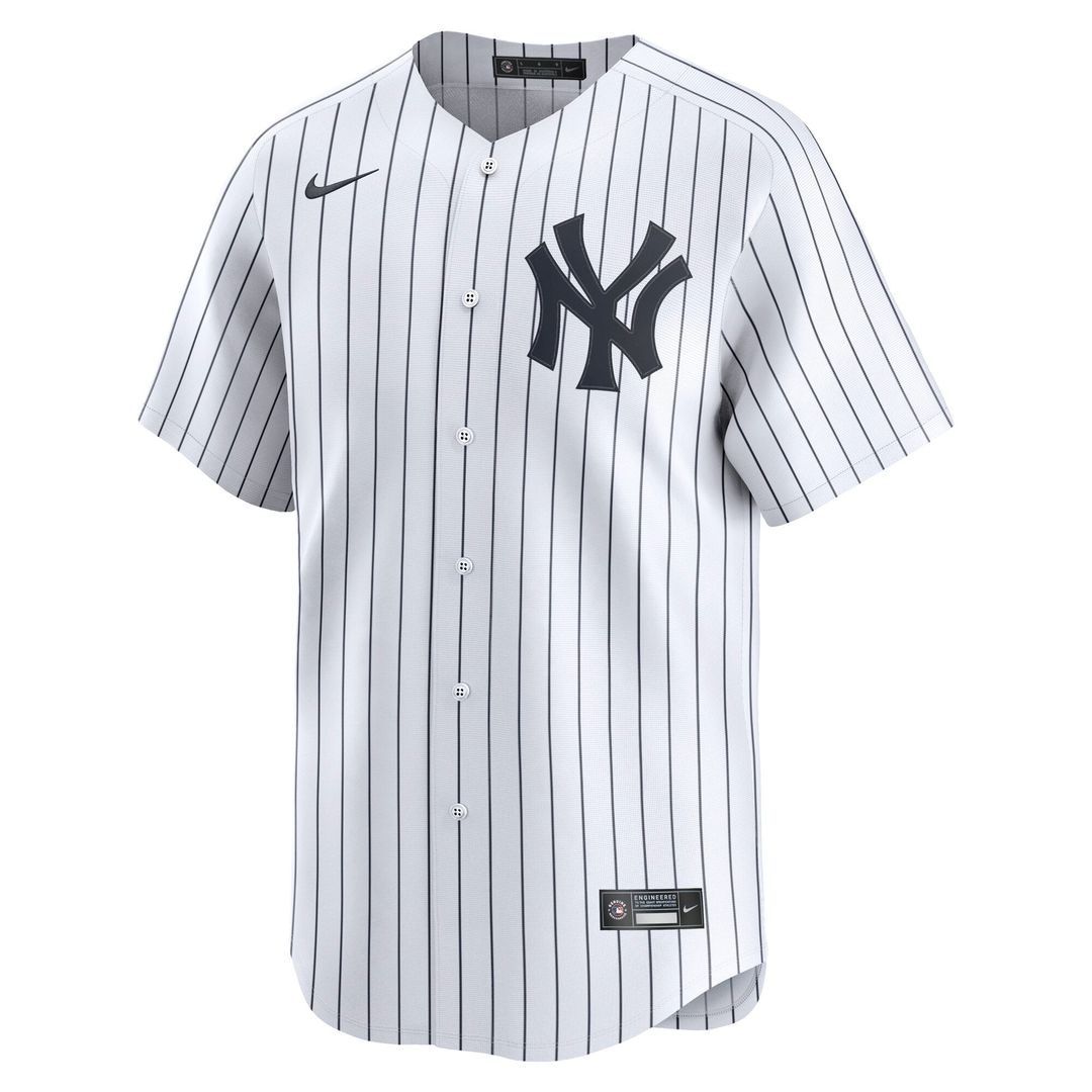 New York Yankees Nike White Home Limited Jersey