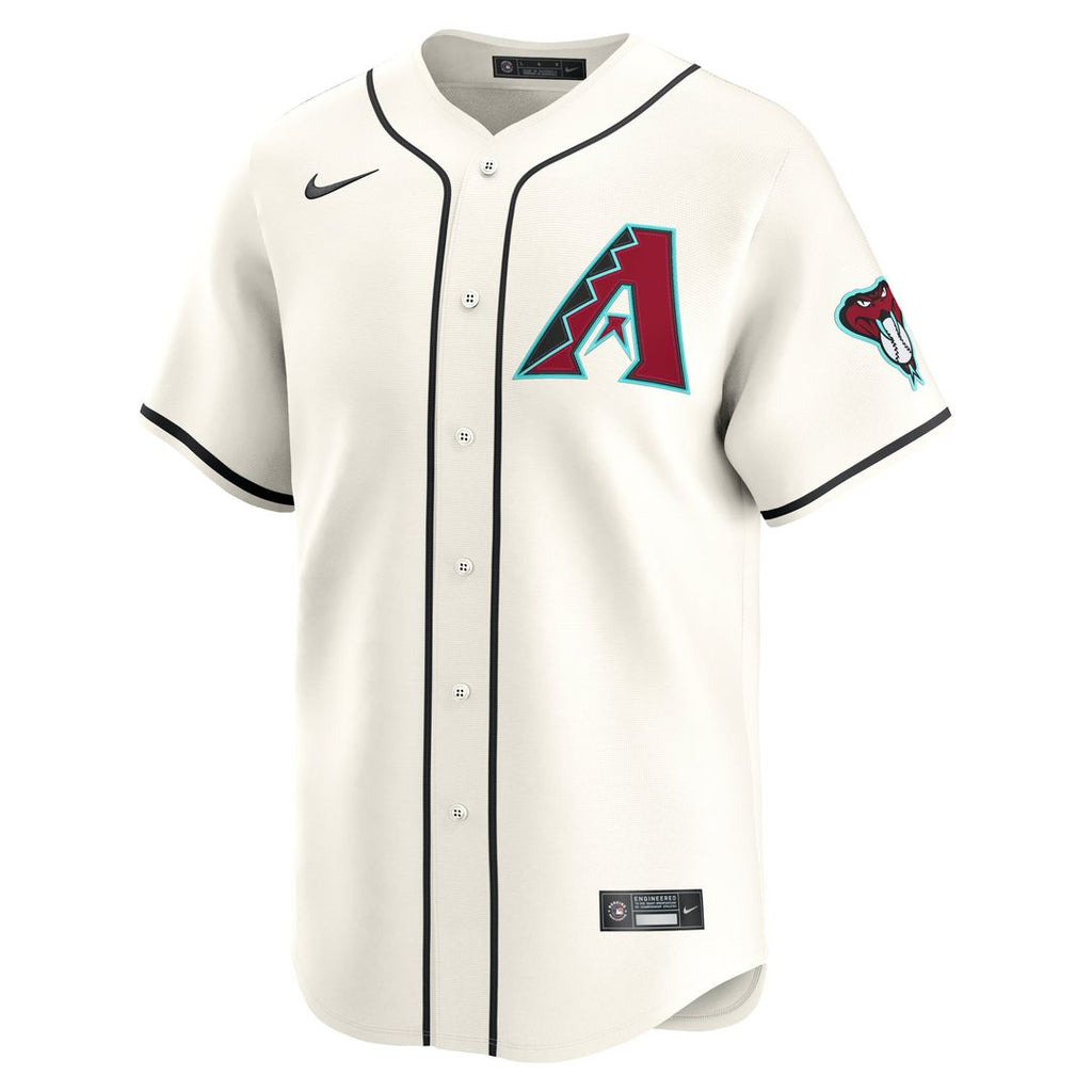 Arizona Diamondbacks Geraldo Perdomo Nike Cream Home Limited Player Jersey