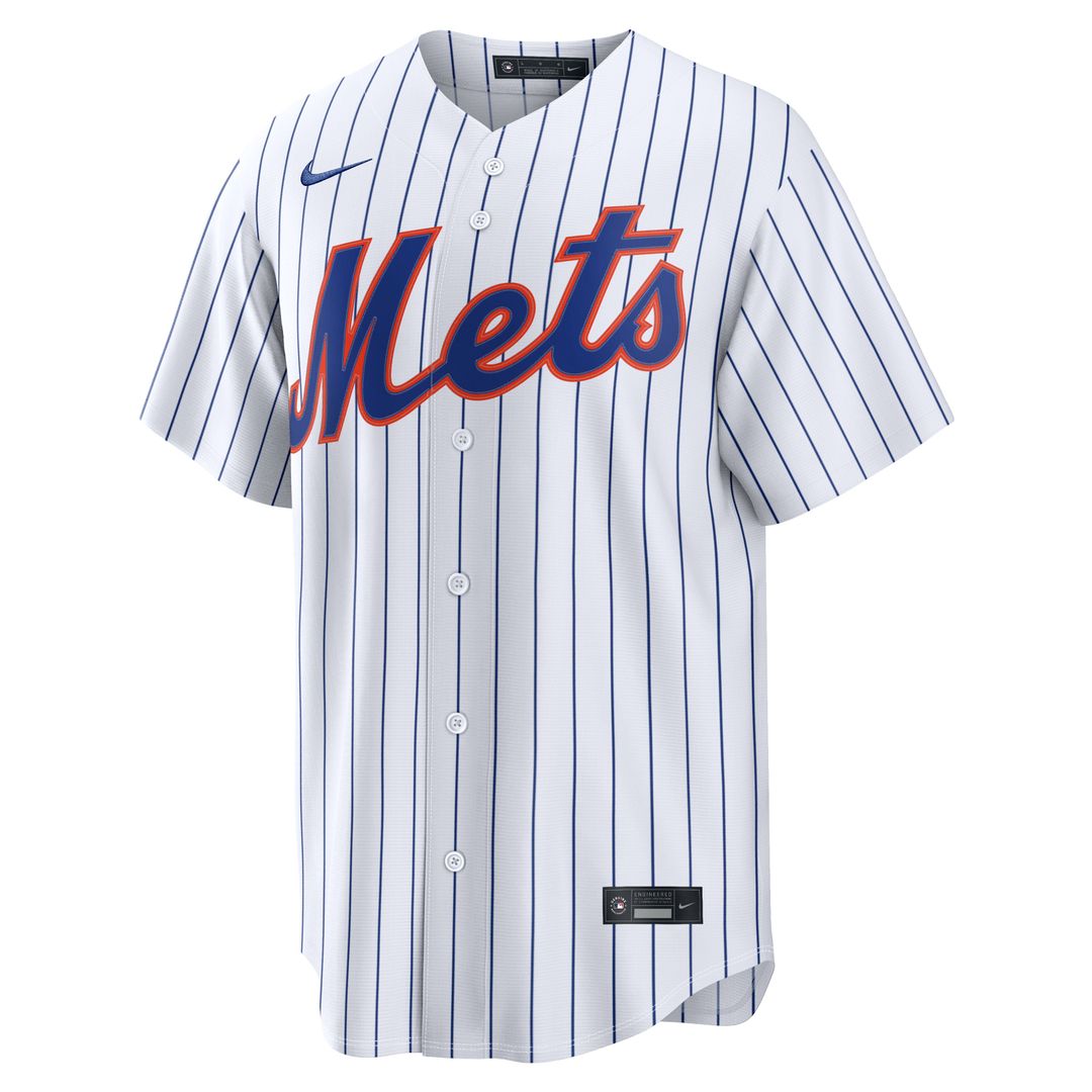 New York Mets Tylor Megill Nike White Home Replica Jersey