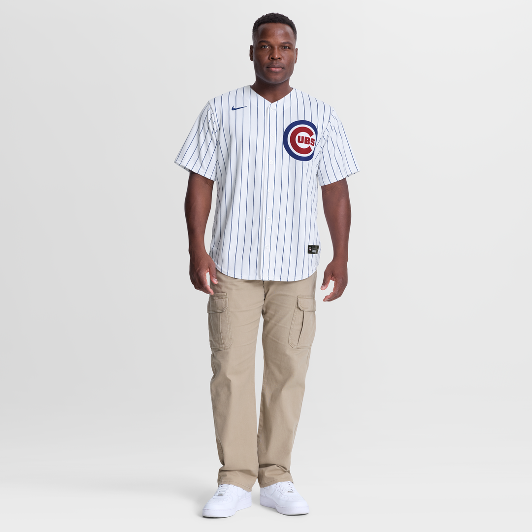 Chicago Cubs Matt Shaw Nike White Home Replica Jersey