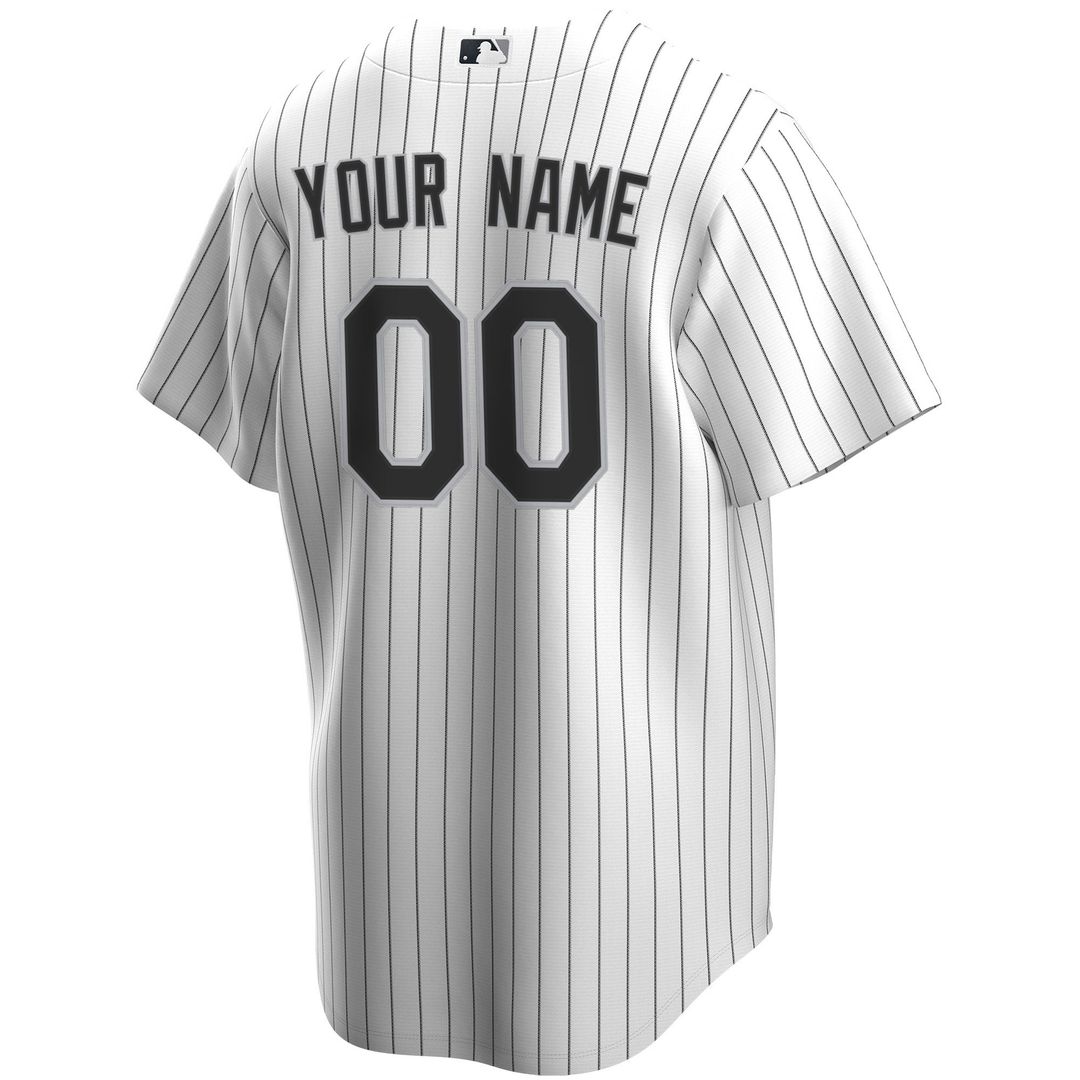 Chicago White Sox Nike White Home Replica Custom Jersey
