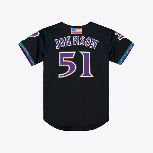 Arizona Diamondbacks Randy Johnson Mitchell & Ness Black 2001 Authentic Jersey
