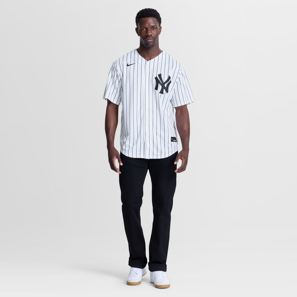 New York Yankees Spencer Jones Nike White Home Replica Jersey