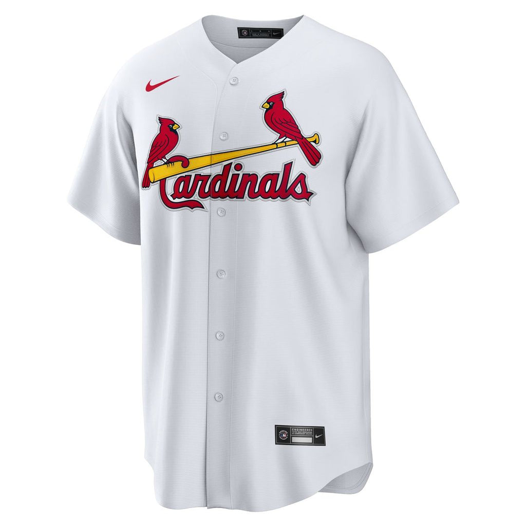 St. Louis Cardinals Alec Burleson Nike White Home Replica Jersey