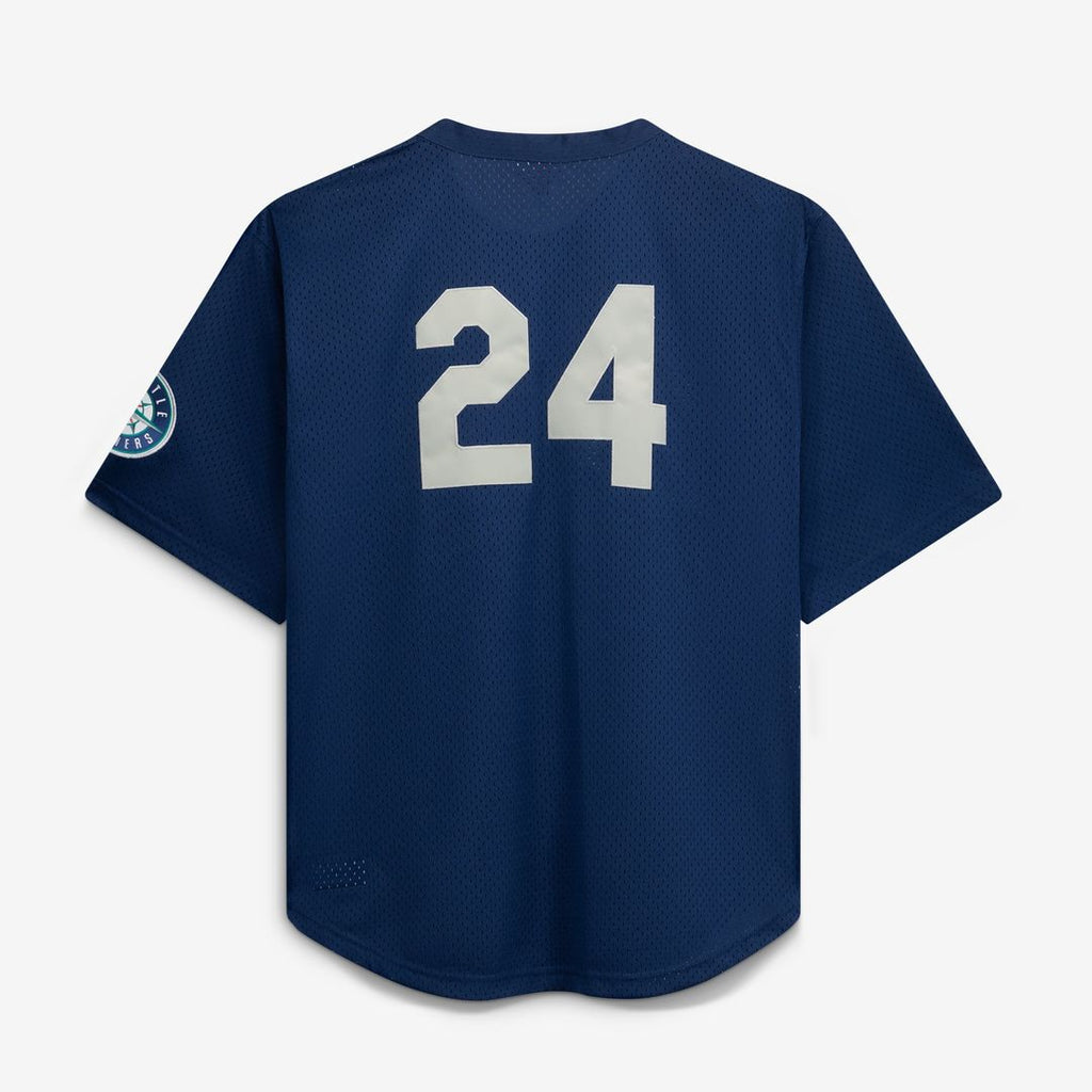 Seattle Mariners Ken Griffey Jr. Mitchell & Ness Royal Big & Tall Cooperstown Collection Mesh Batting Practice Jersey