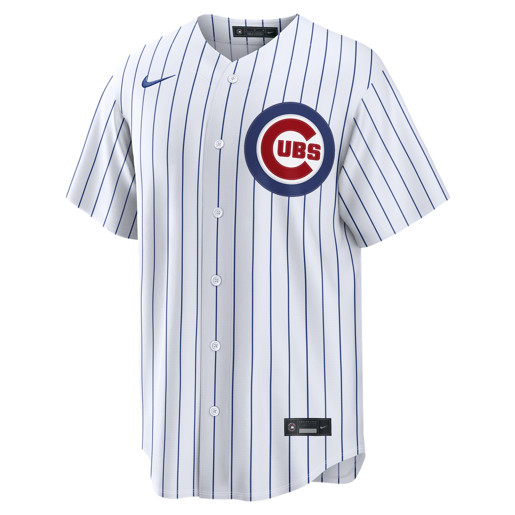 Chicago Cubs Nike White Home Replica Jersey