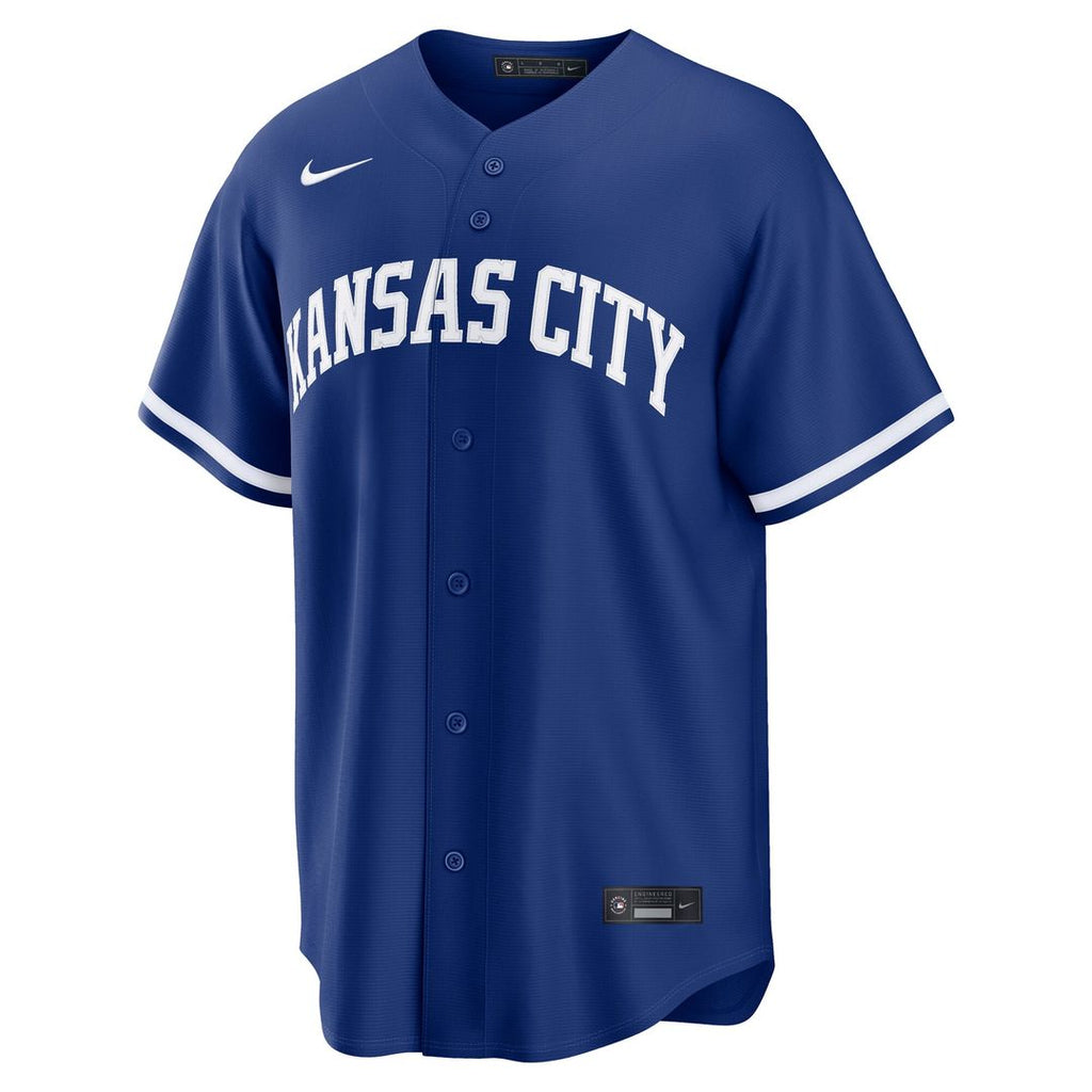 Kansas City Royals Bobby Witt Jr. Nike Gray Road Replica Jersey